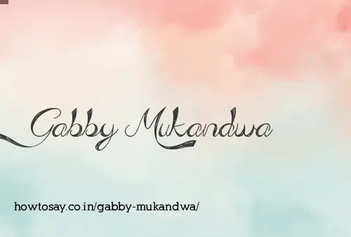 Gabby Mukandwa