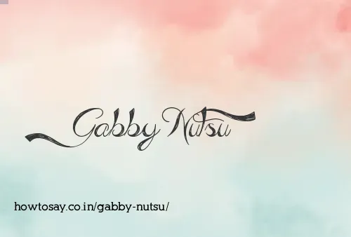 Gabby Nutsu