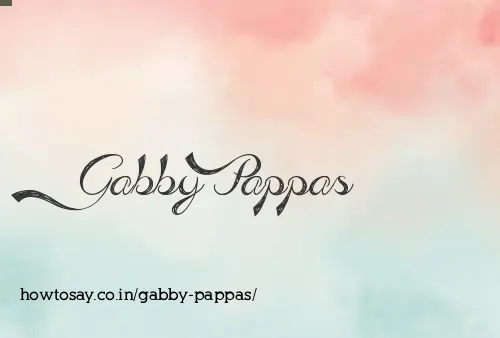 Gabby Pappas
