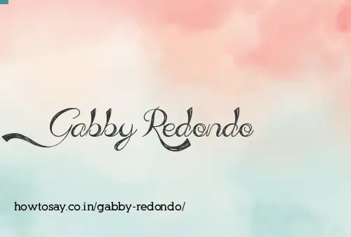 Gabby Redondo