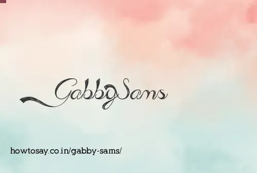 Gabby Sams