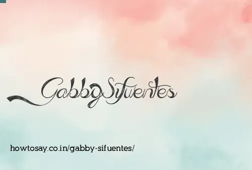 Gabby Sifuentes