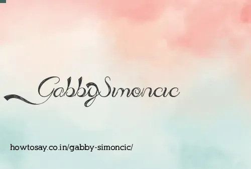 Gabby Simoncic