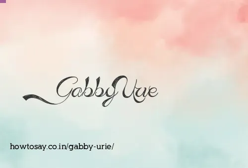 Gabby Urie