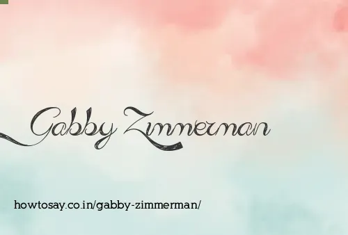 Gabby Zimmerman