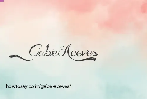 Gabe Aceves