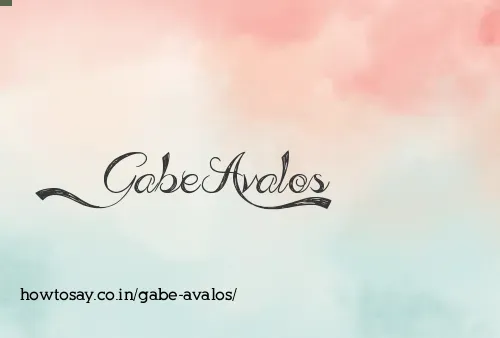 Gabe Avalos