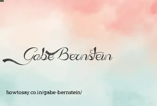 Gabe Bernstein