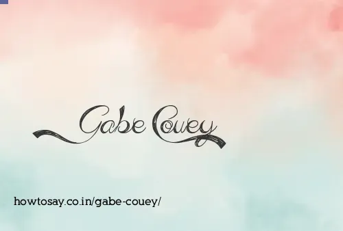 Gabe Couey
