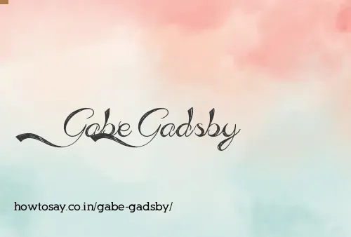 Gabe Gadsby