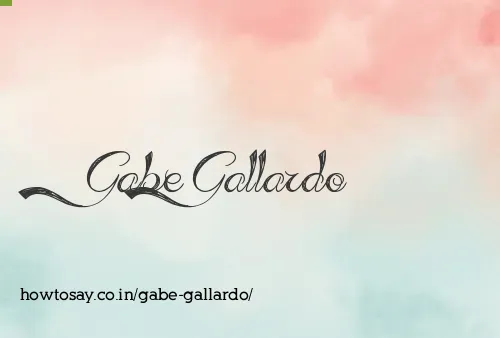 Gabe Gallardo