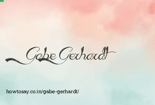 Gabe Gerhardt