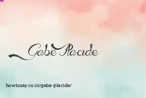 Gabe Placide