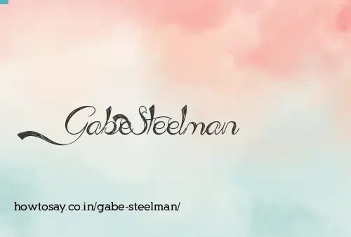 Gabe Steelman