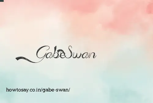 Gabe Swan