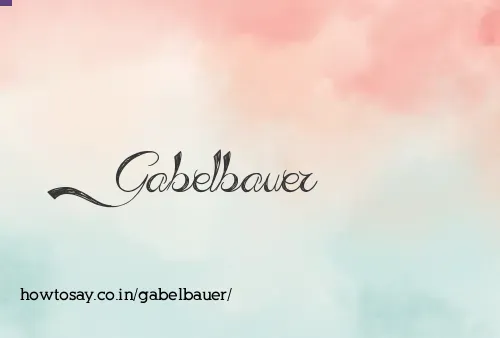Gabelbauer
