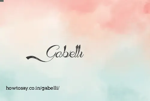 Gabelli