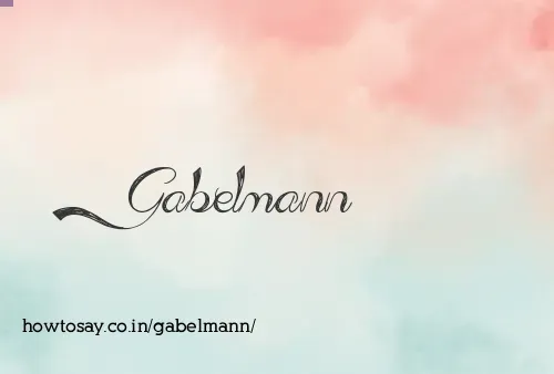 Gabelmann