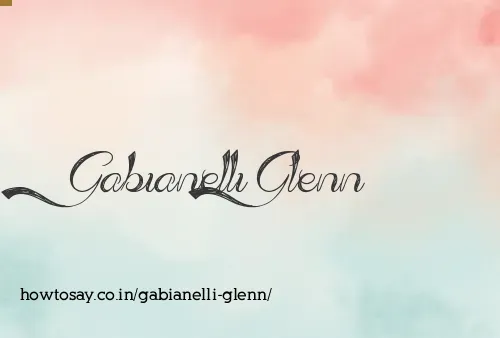 Gabianelli Glenn