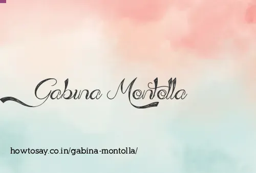 Gabina Montolla
