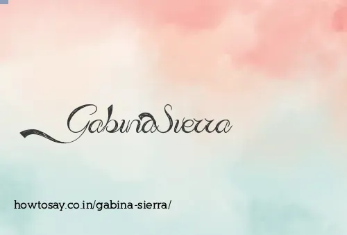 Gabina Sierra