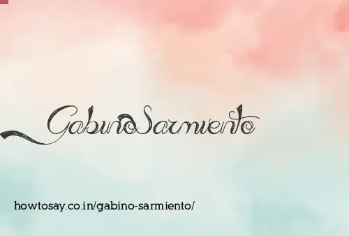 Gabino Sarmiento