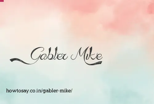 Gabler Mike