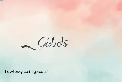 Gabots