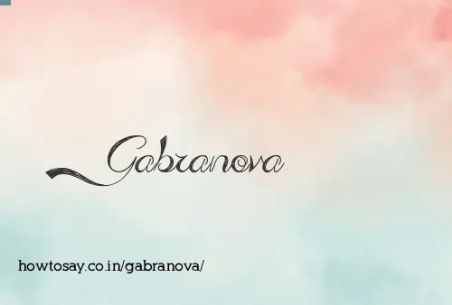 Gabranova