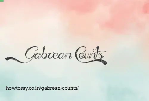 Gabrean Counts