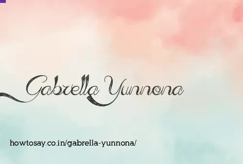 Gabrella Yunnona
