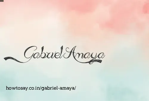 Gabriel Amaya