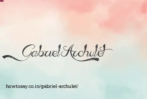 Gabriel Archulet