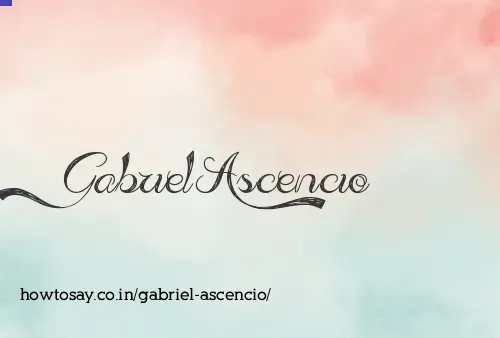 Gabriel Ascencio