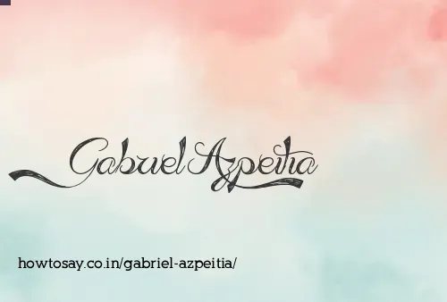 Gabriel Azpeitia
