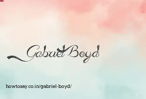 Gabriel Boyd