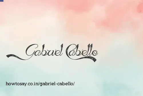 Gabriel Cabello