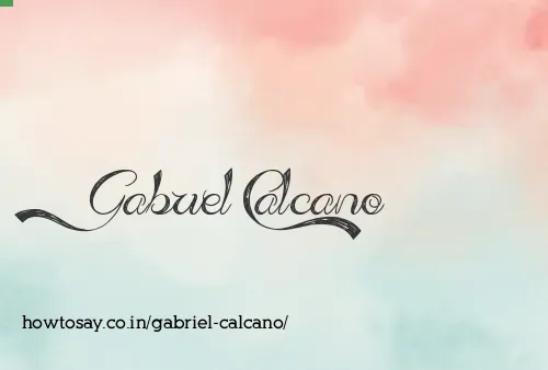 Gabriel Calcano