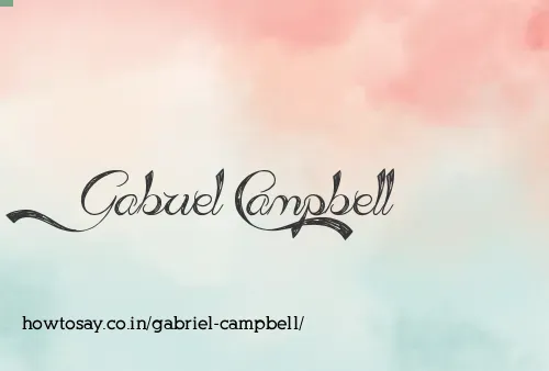 Gabriel Campbell