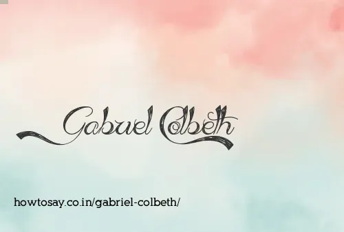 Gabriel Colbeth