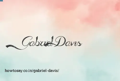 Gabriel Davis