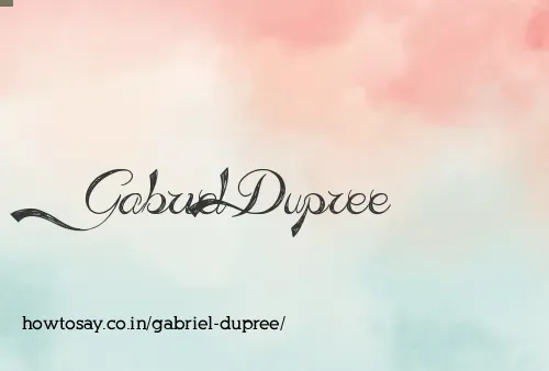 Gabriel Dupree