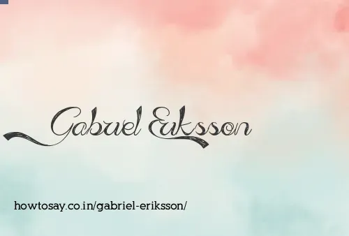 Gabriel Eriksson
