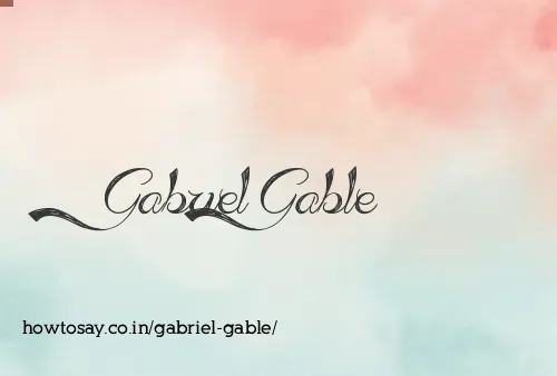 Gabriel Gable