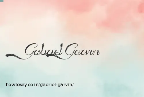 Gabriel Garvin