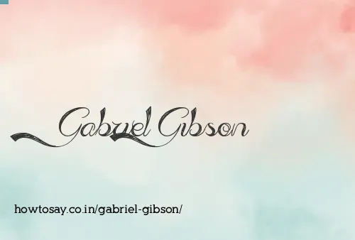 Gabriel Gibson