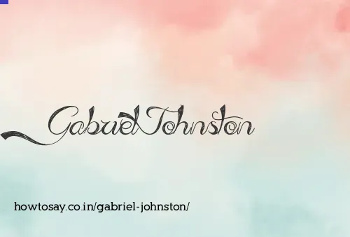Gabriel Johnston