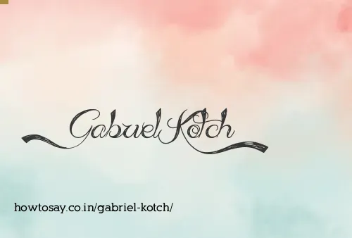 Gabriel Kotch