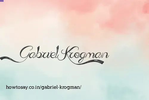 Gabriel Krogman