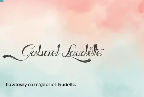Gabriel Laudette